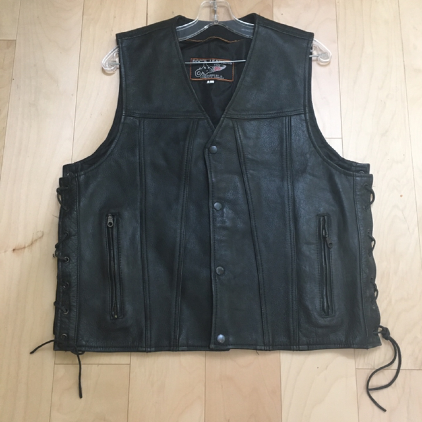 Docs Leather Motorcycle Vest