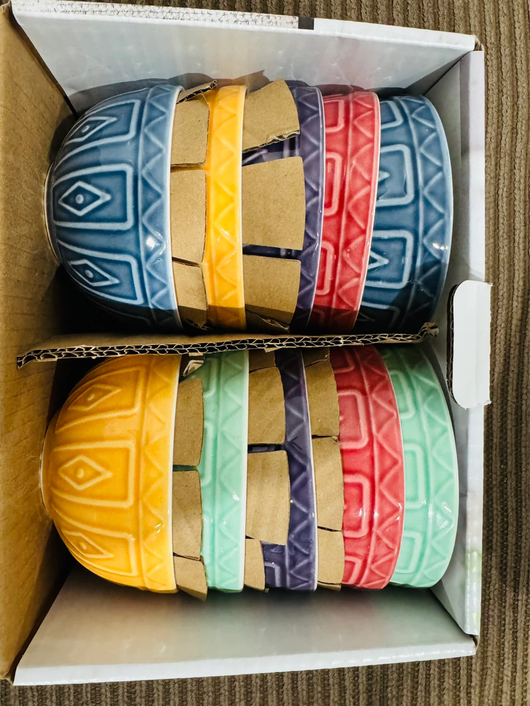 Trudeau Set of 6 Ceramic Bowls - photo 2