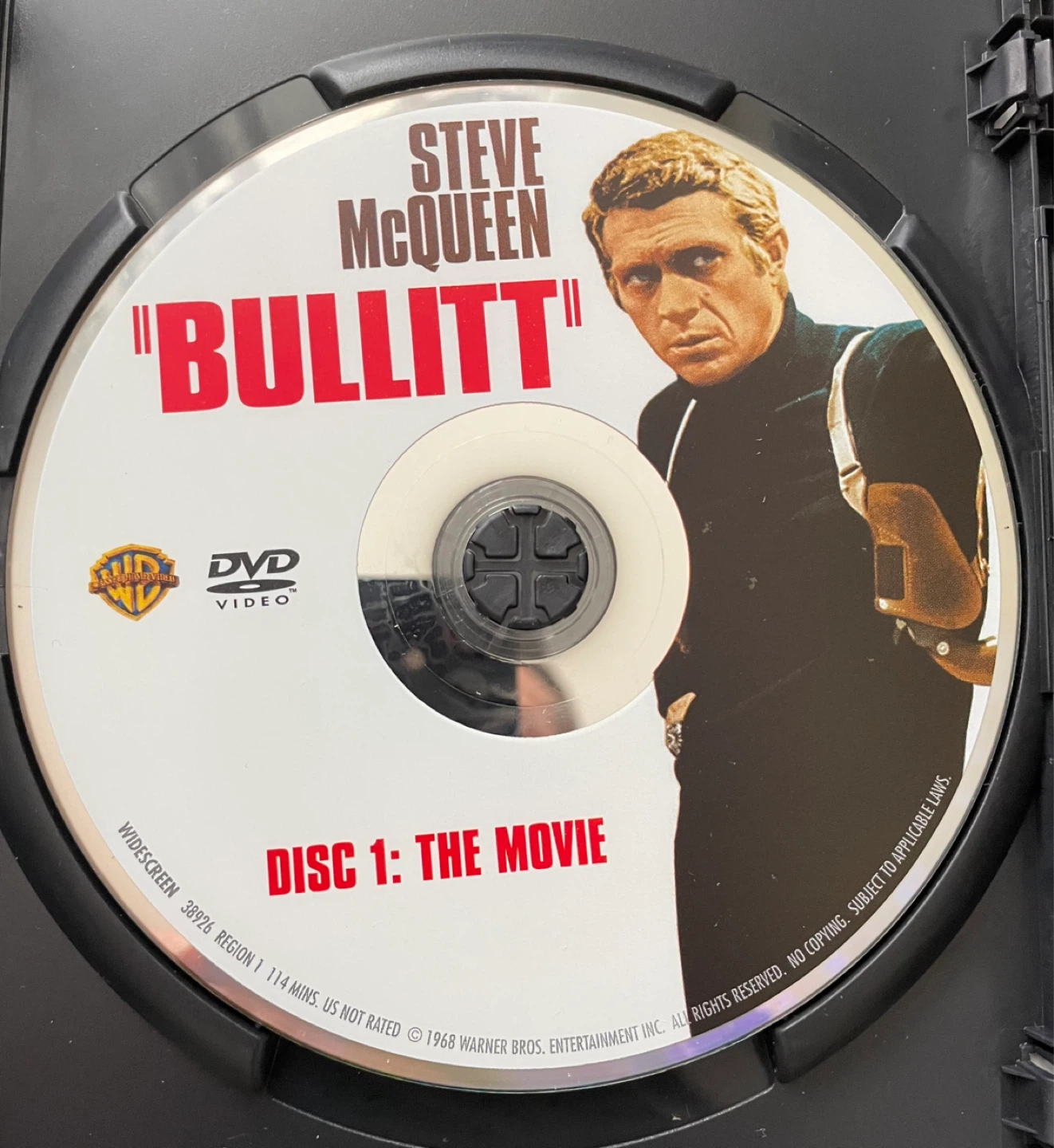 Steve McQueen Bullitt Dvd - photo 3