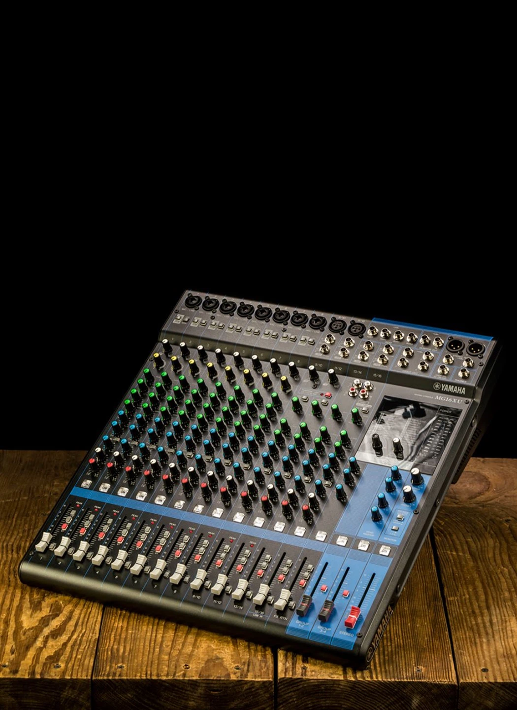 Yamaha MG16XU MIXER and 12U ata flight case