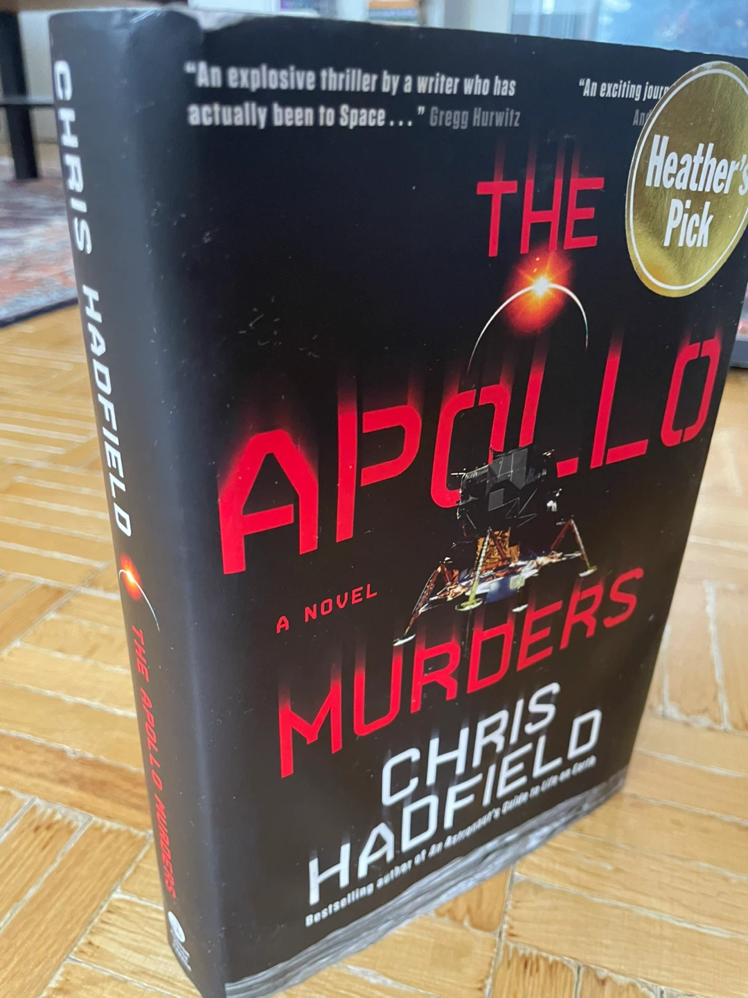 The Apollo Murders Chris Hadfield Hardcover Book