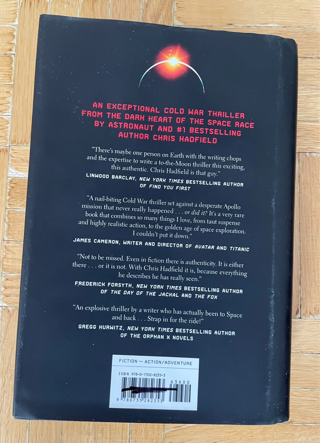 The Apollo Murders Chris Hadfield Hardcover Book - photo 3