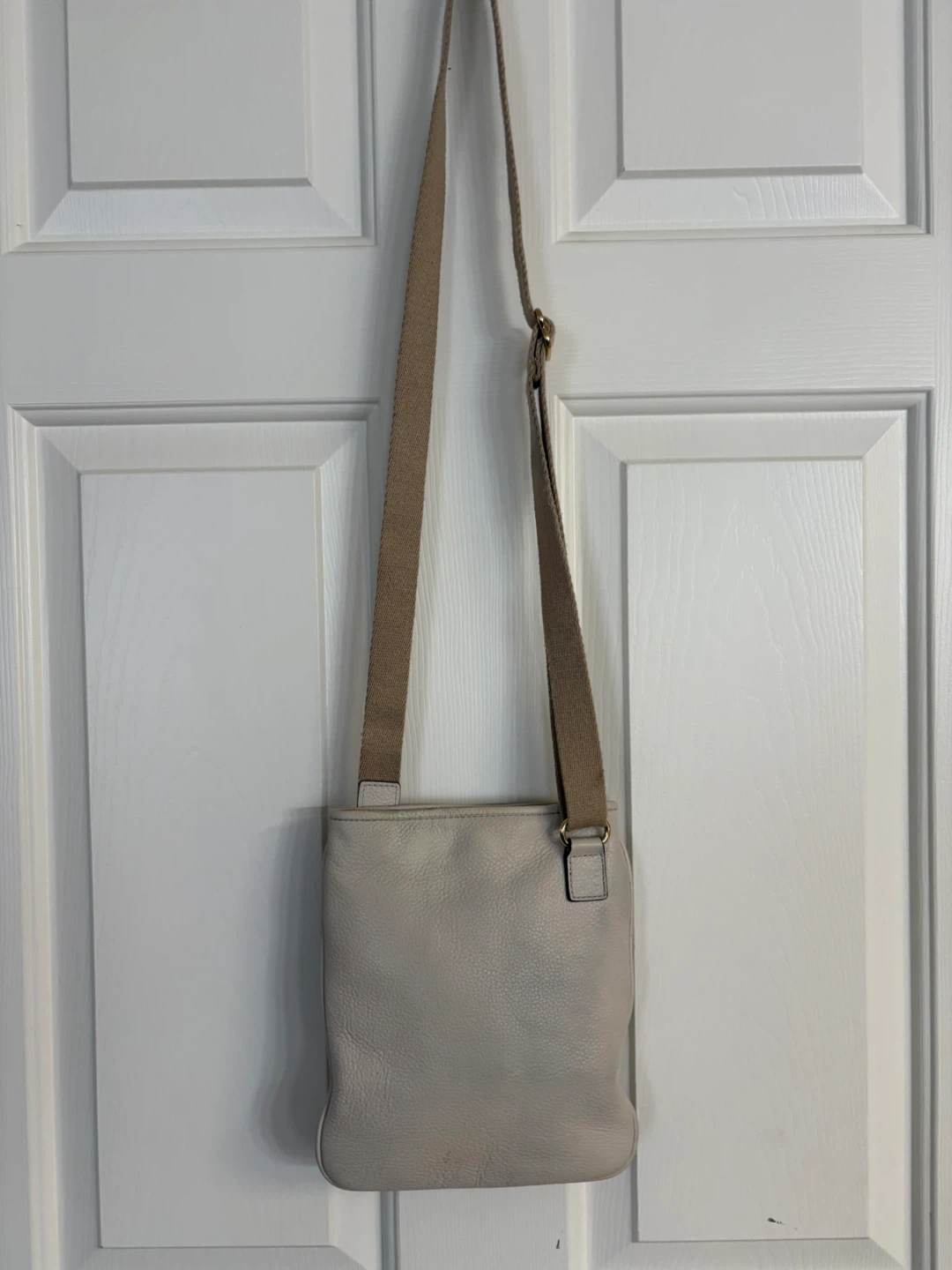 Michael Kors Cream Leather Crossbody Bag - photo 5