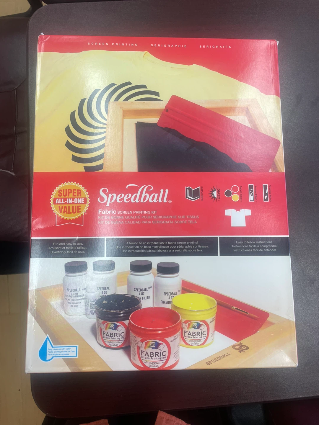 Speedball Fabric Screen Printing Kit
