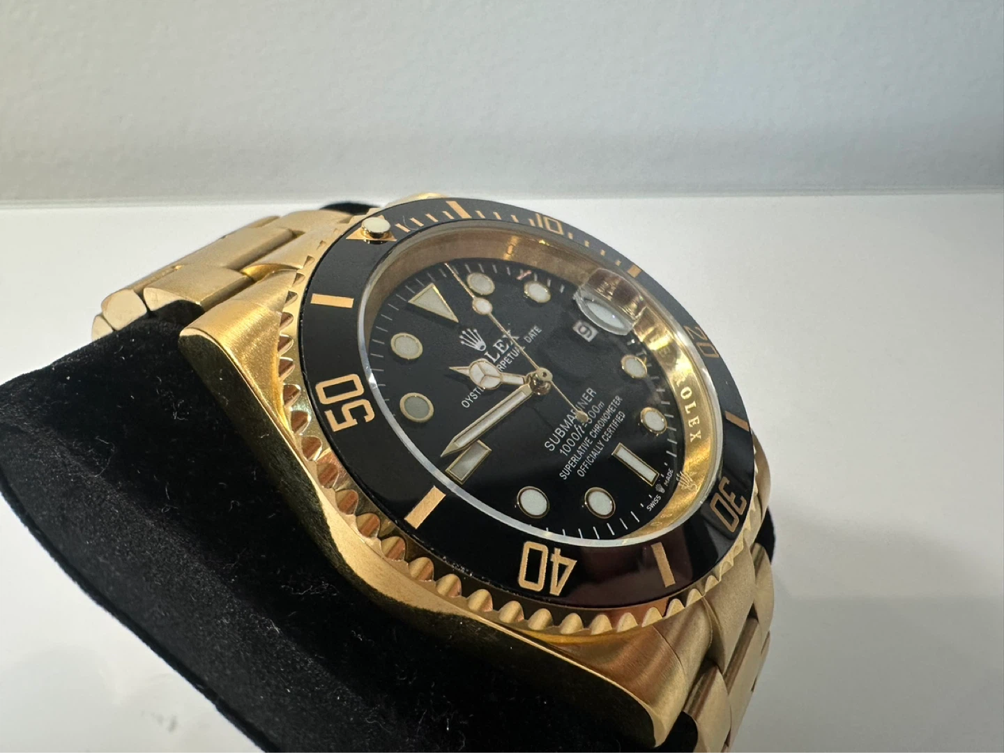 Gold Sub Watch - photo 3