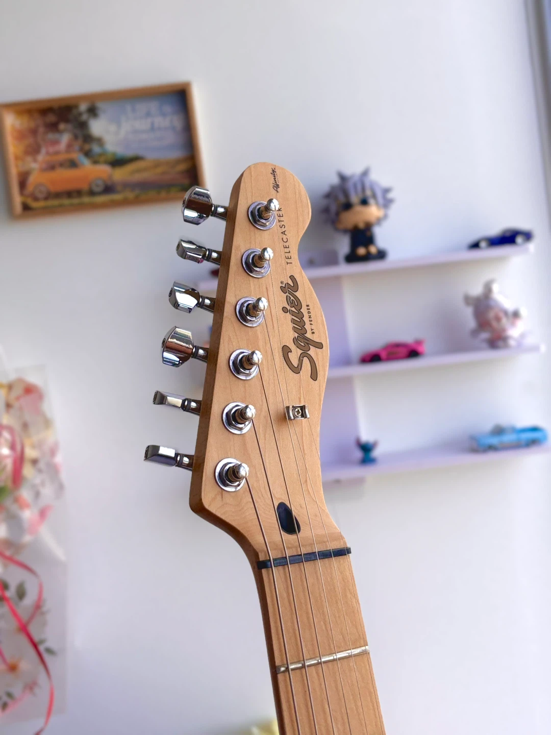 Squier Telecaster electric guitar - photo 4