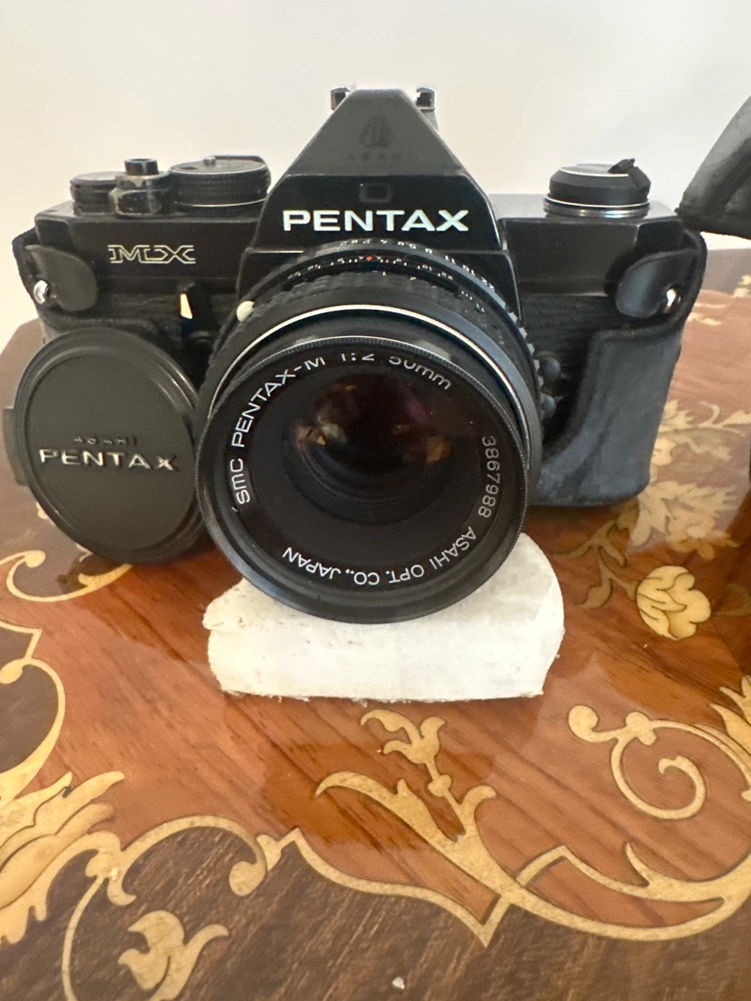 Pentax MX 35mm Film Camera with Case - photo 3
