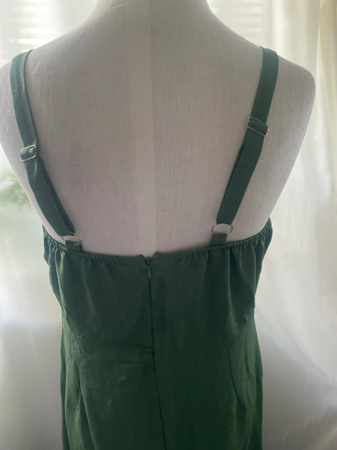 Maxi Army Green Dress - photo 4