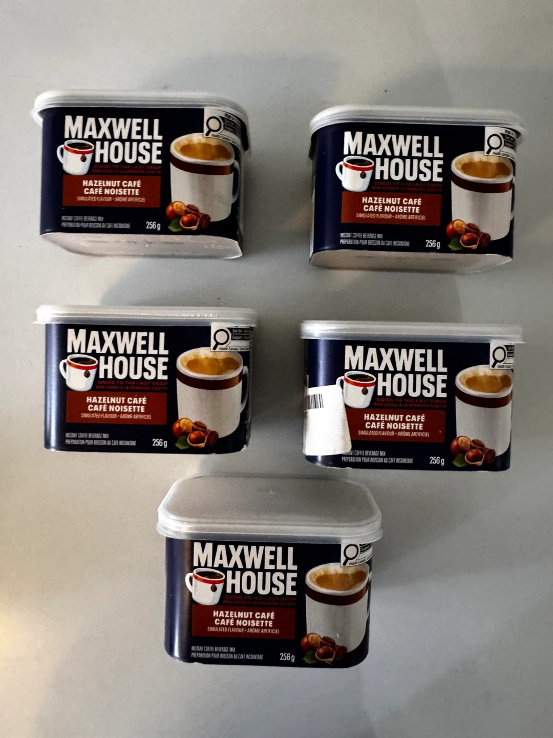 Maxwell House Hazelnut Cafe Instant Coffee Beverage Mix (256g)