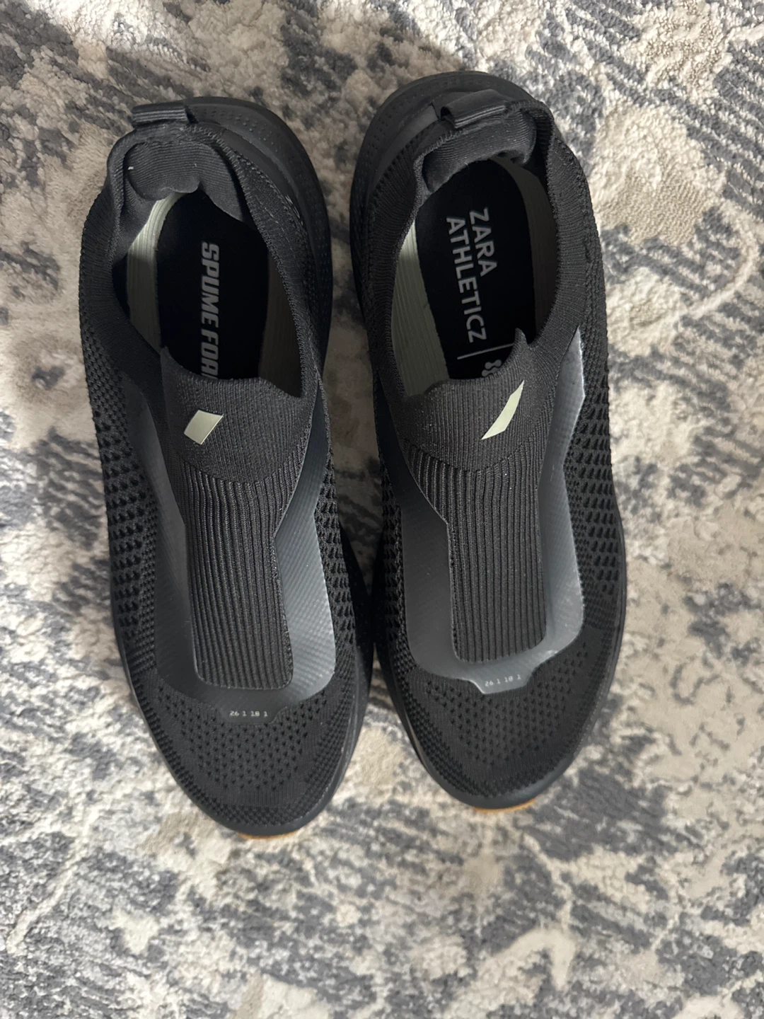 Zara Athleticz Black Slip-On Shoes - photo 4