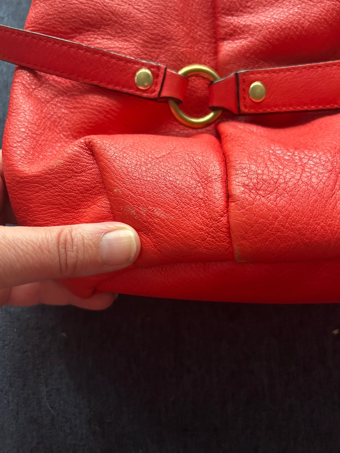 Coach orange Leather Satchel Bag - photo 2