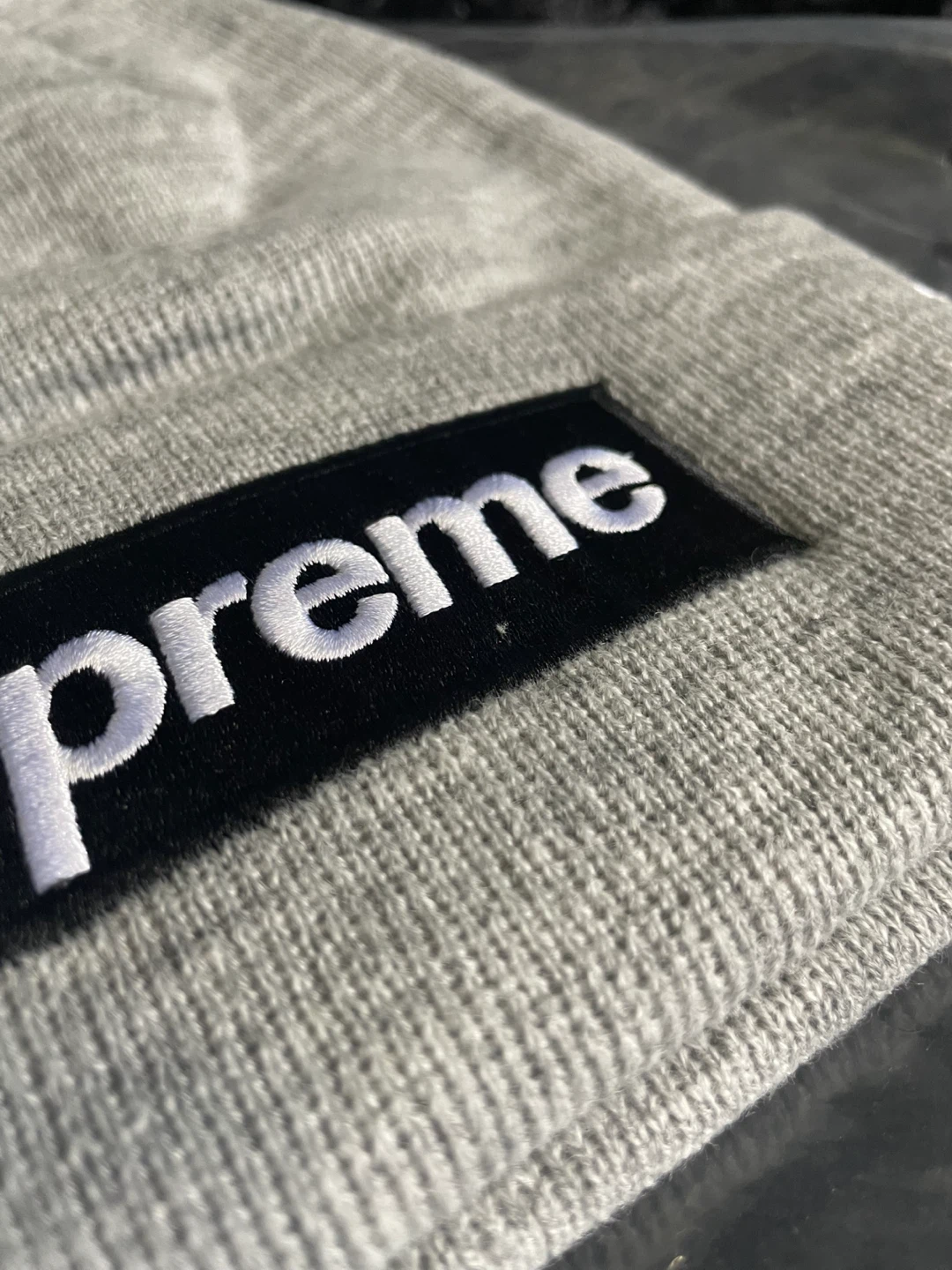 FACTORY DEFECTED SUPREME BEANIE - photo 2