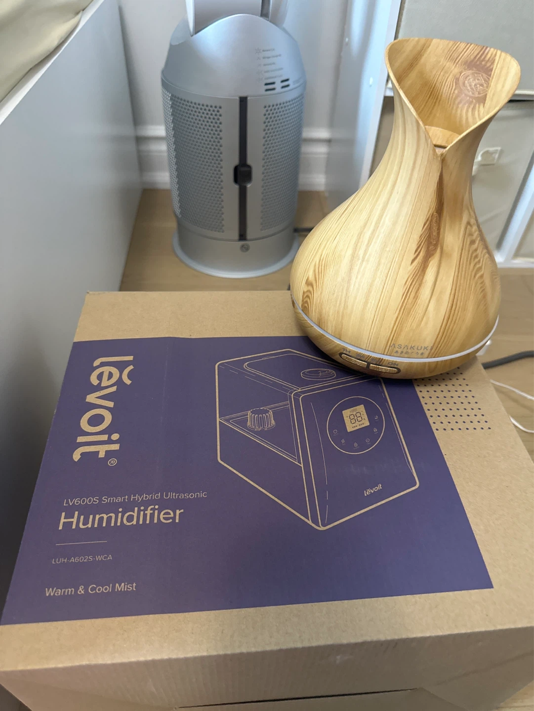 Levoit Smart Hot Cold Ultrasonic Humidifier + Aroma Diffuser