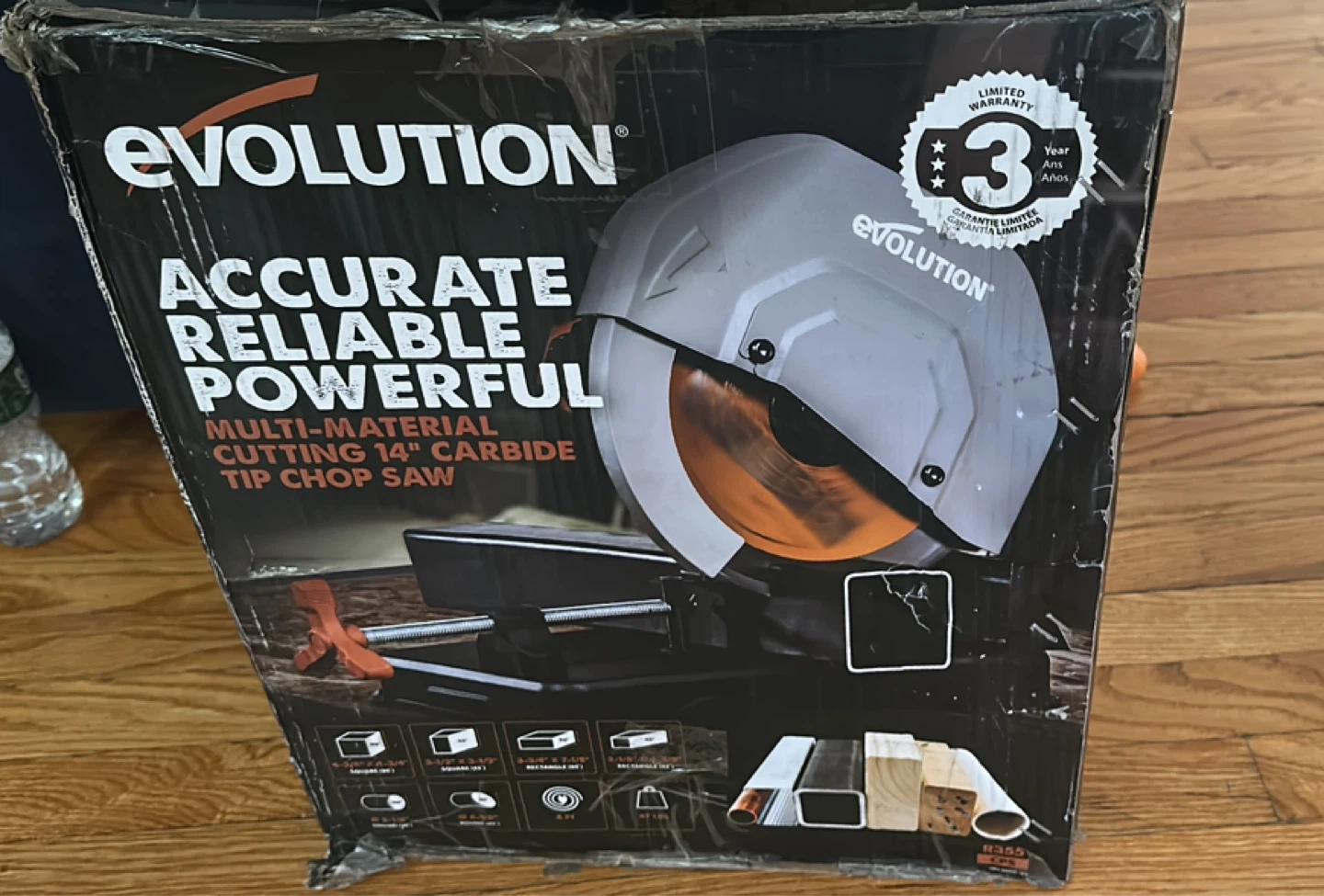 Evolution Multi-Material Cutting 14" Carbide Tip Chop Saw