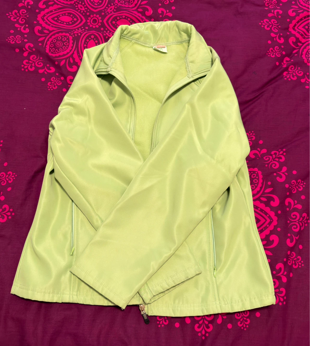 Green Softshell Jacket