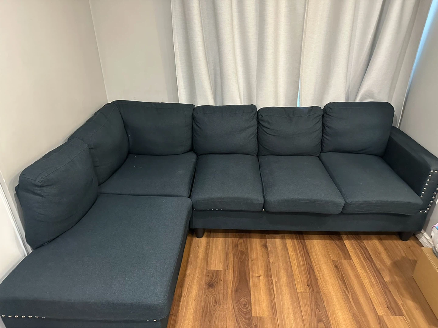 Dark Grey Sectional Sofa