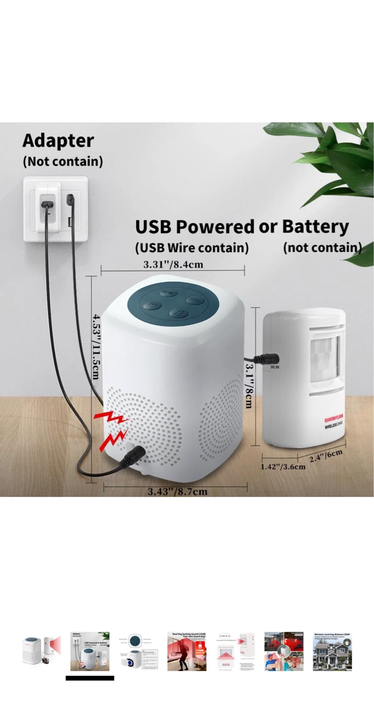 Sseldorauk Wireless Chime Home Security System - photo 2
