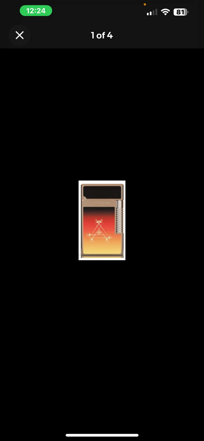 S.T. Dupont x Montecristo Le Grand Lighter