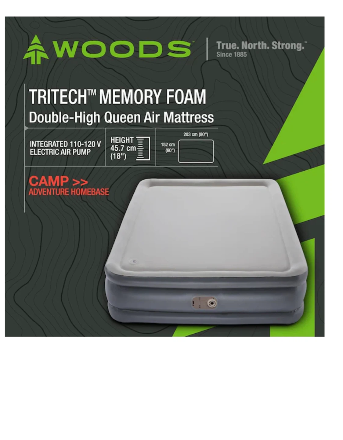 Woods Queen air mattress - photo 2