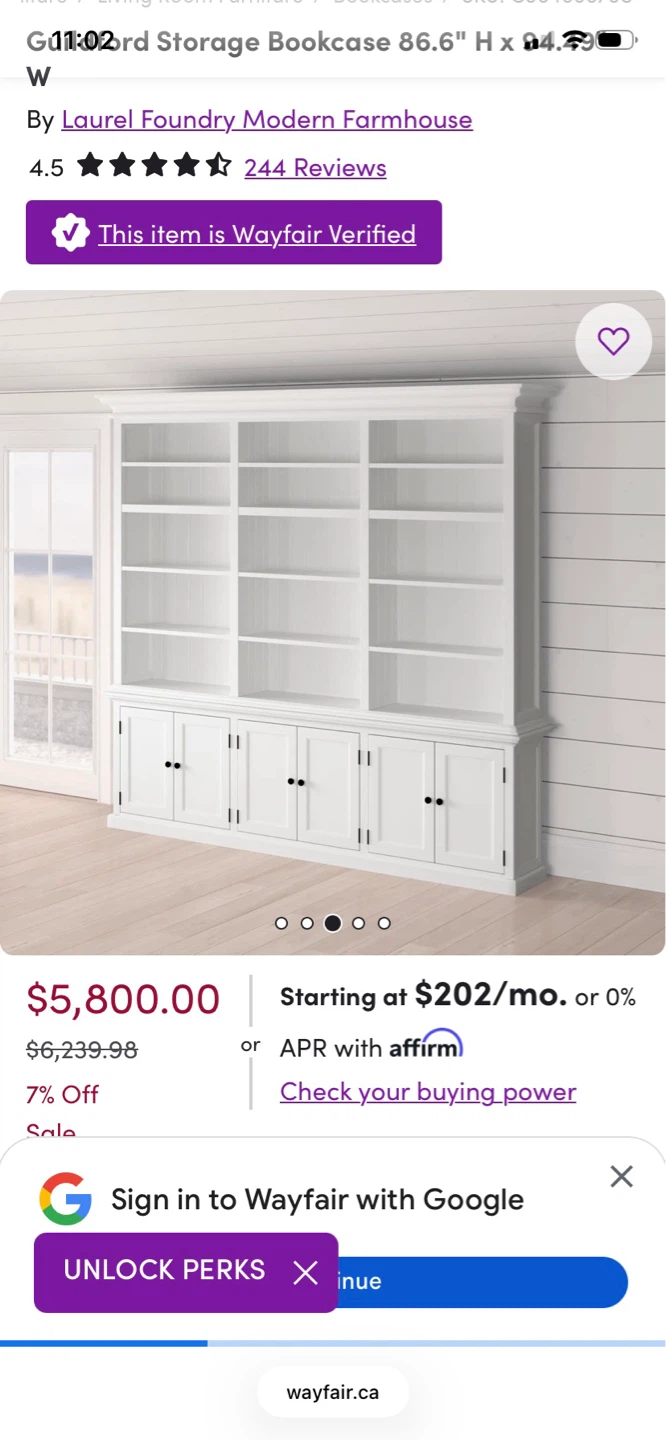 Library bookcase - photo 2