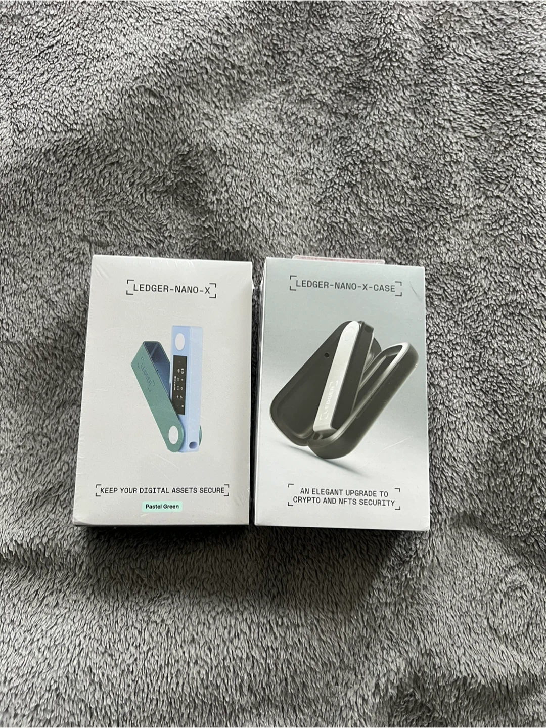 Ledger Nano X and Nano X Case - Pastel Green