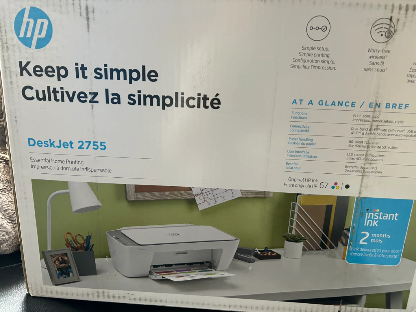 HP DeskJet 2755 All-in-One Printer - photo 2