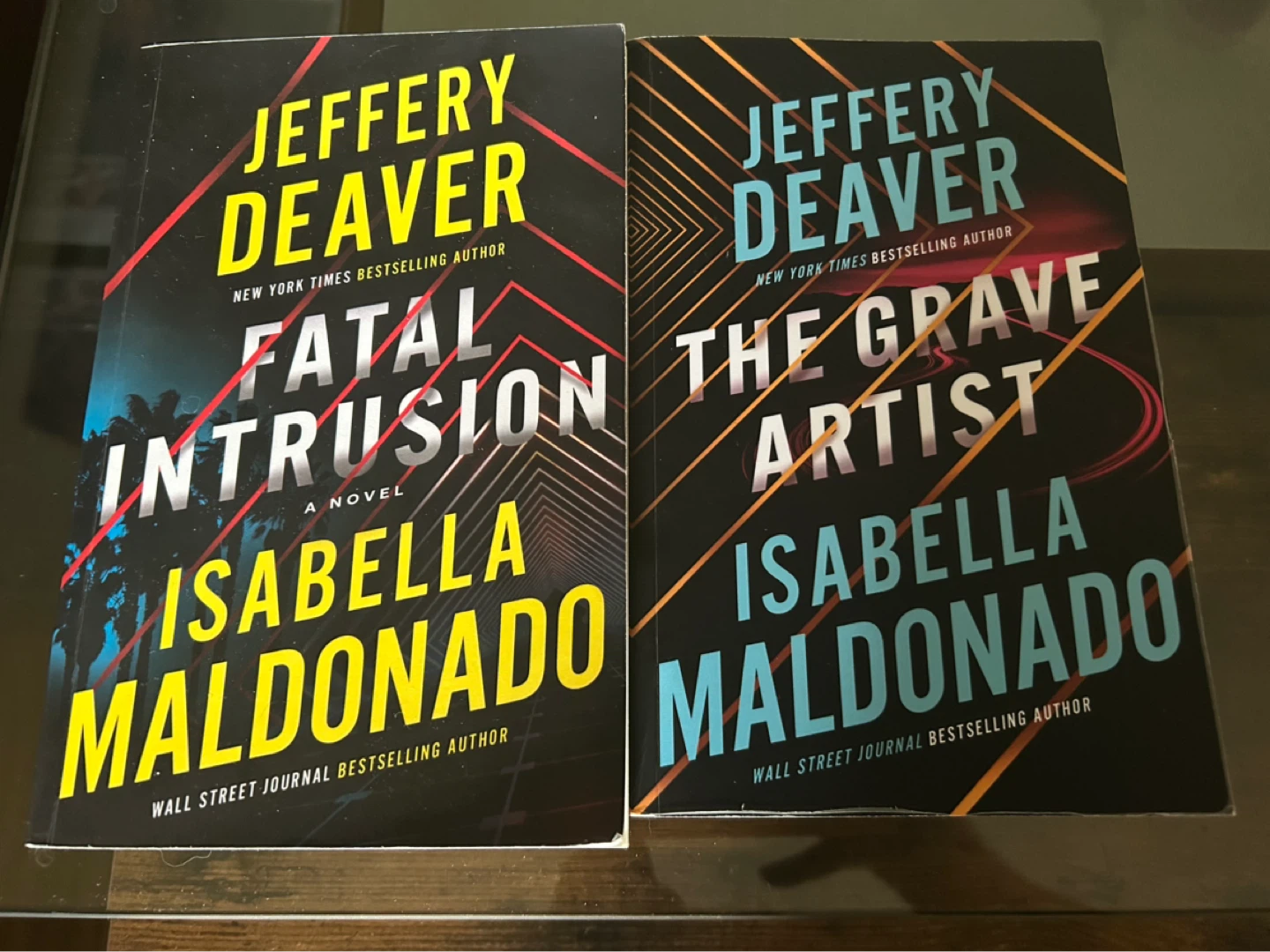 Set of two Jeffery Deaver paperback books