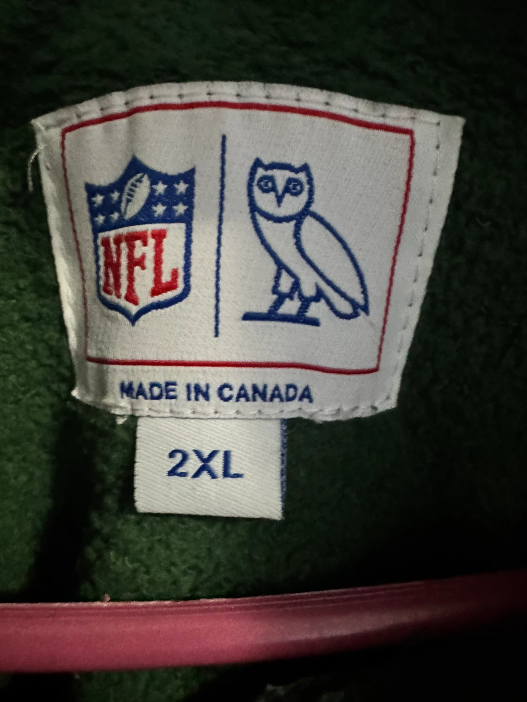 OVO x NFL Green Bay Packers Hoodie (2XL mens) - photo 4