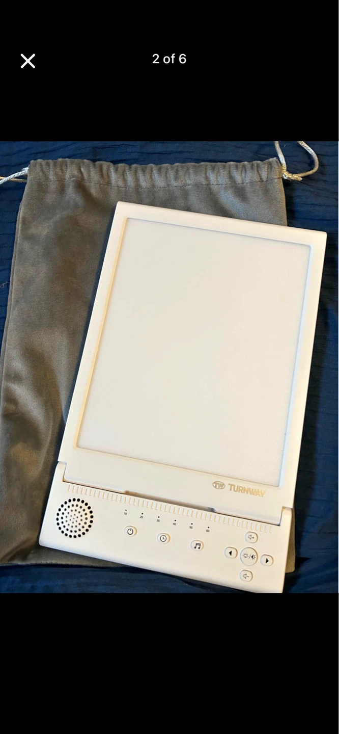 LED Daylight Lamp / Light Therapy Lamp – with BGM
