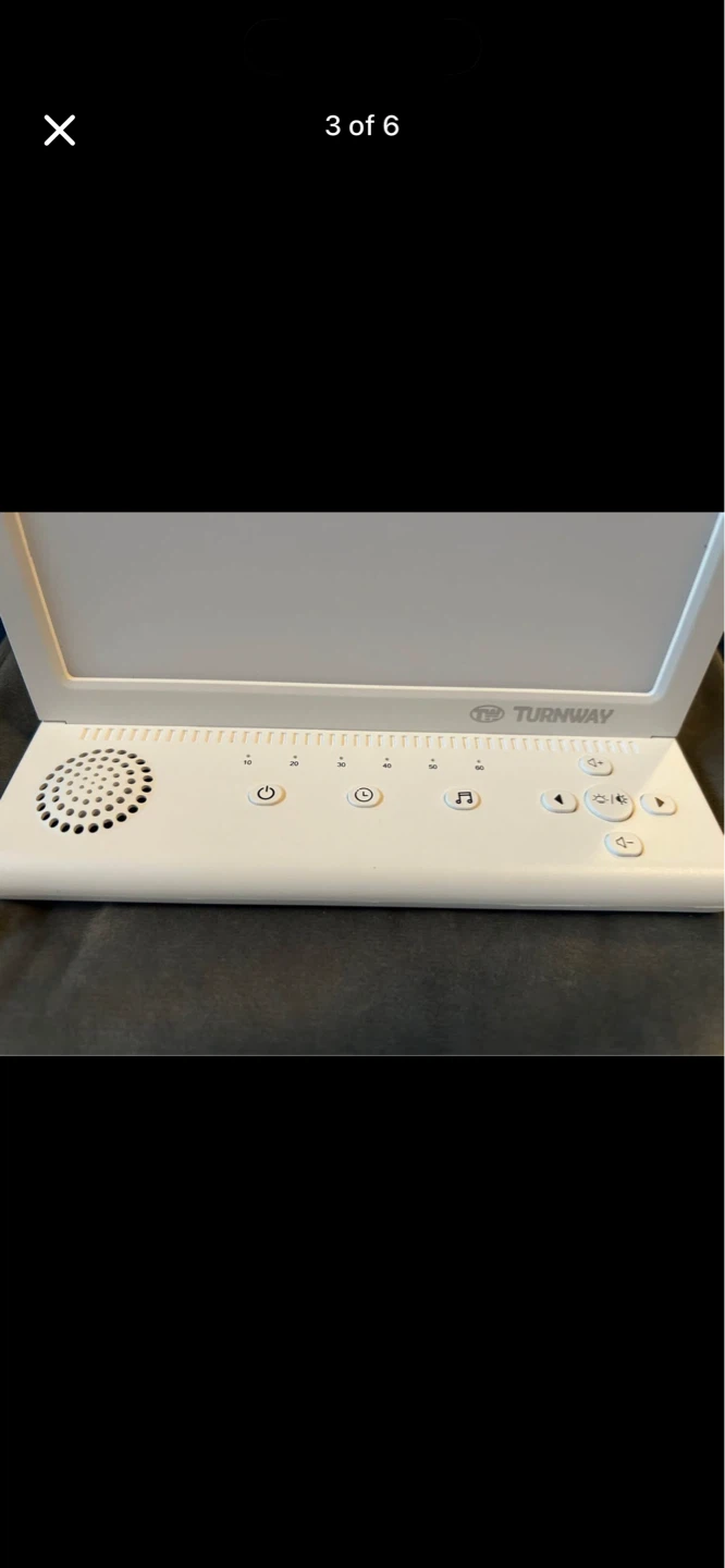 LED Daylight Lamp / Light Therapy Lamp – with BGM - photo 2