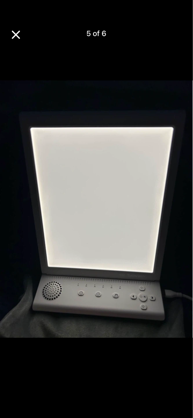 LED Daylight Lamp / Light Therapy Lamp – with BGM - photo 4