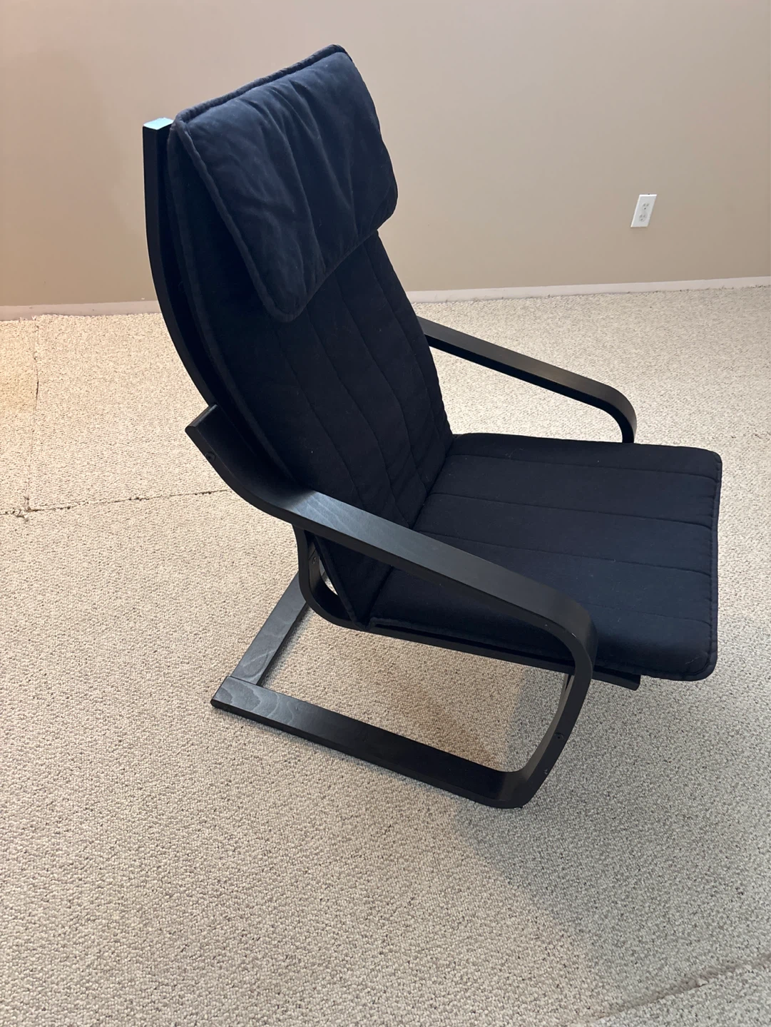 Black IKEA Poäng Armchair - photo 2