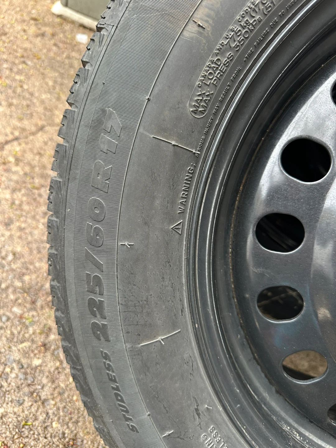 Michelin winter tires and rims - photo 3
