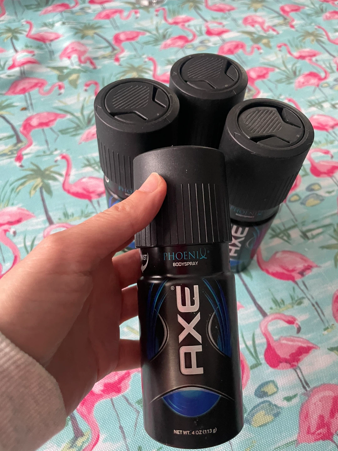 NEW! Bundle of 4 Axe Phoenix Bodyspray 4 oz