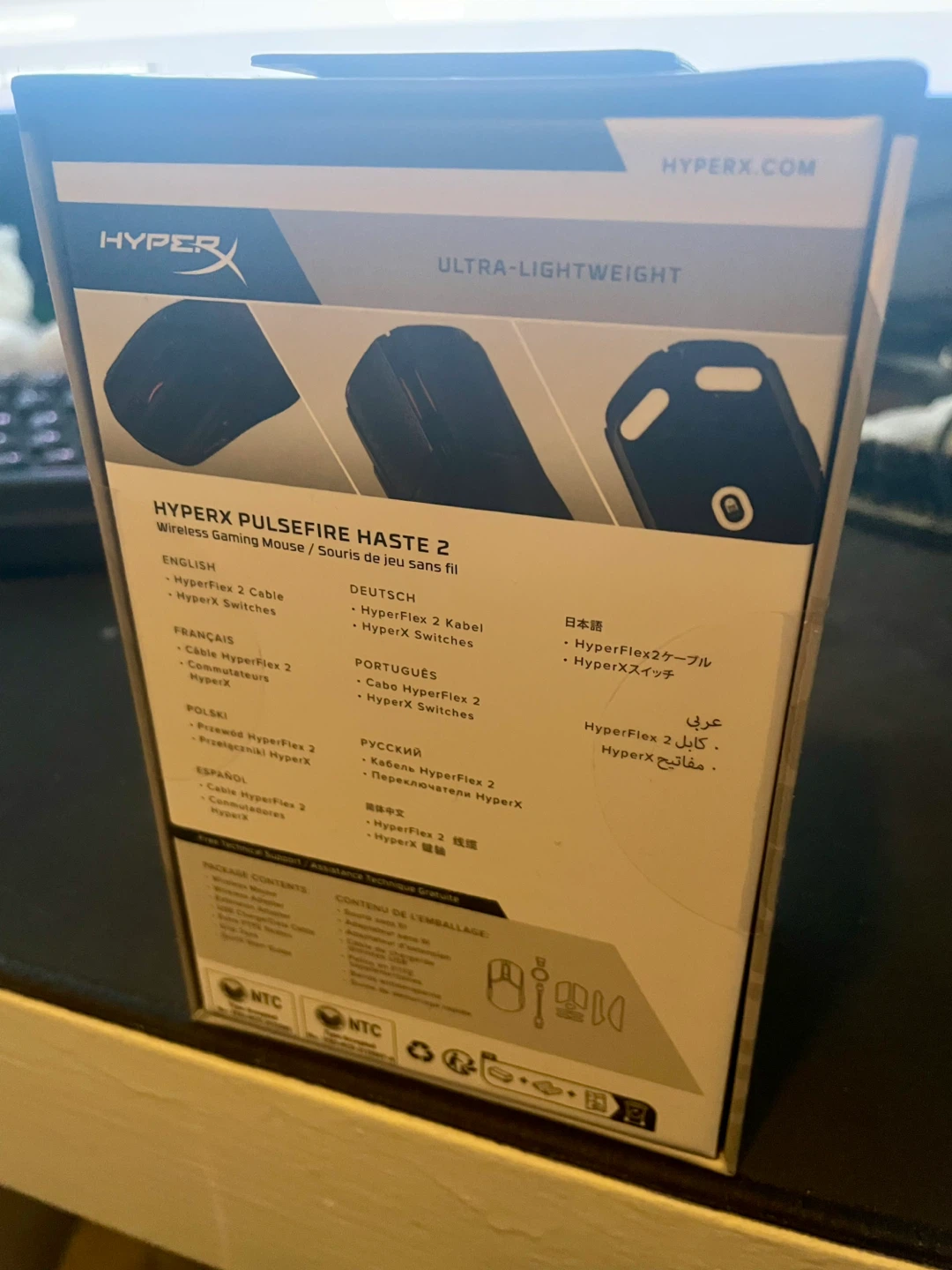 BRAND NEW HyperX Pulsefire Haste 2 Wireless Gaming Mouse - photo 5