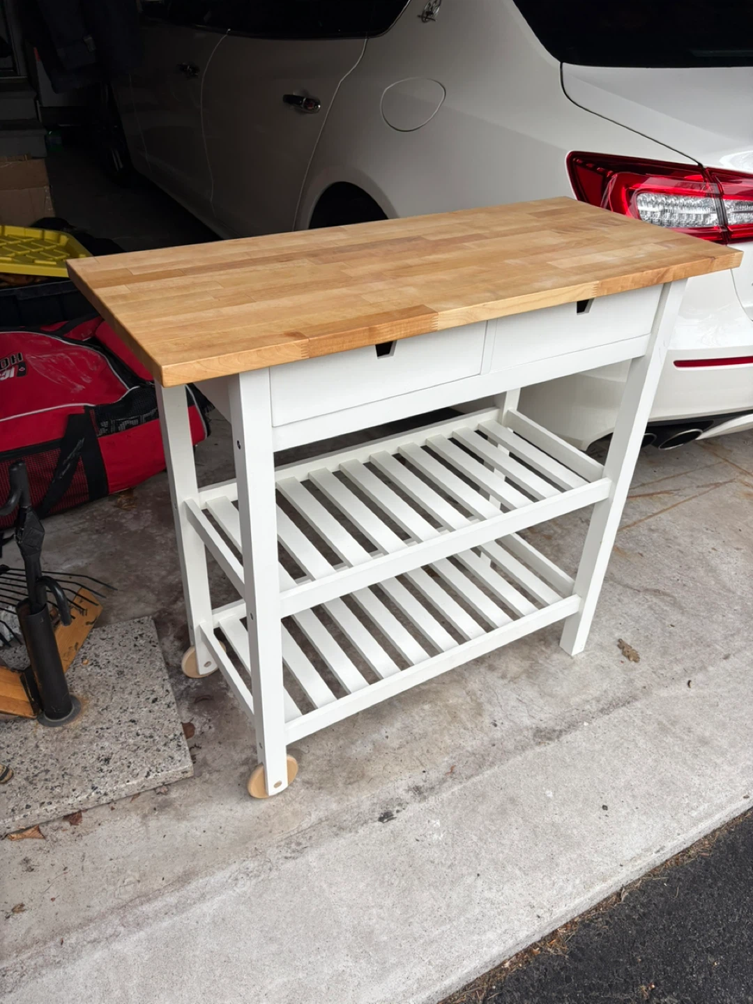 IKEA Forhoja Wheeled Island New Assembled - photo 2