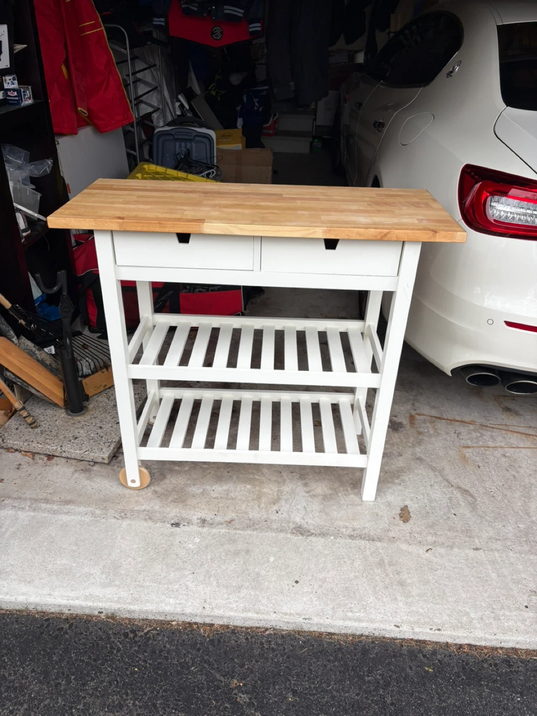 IKEA Forhoja Wheeled Island New Assembled