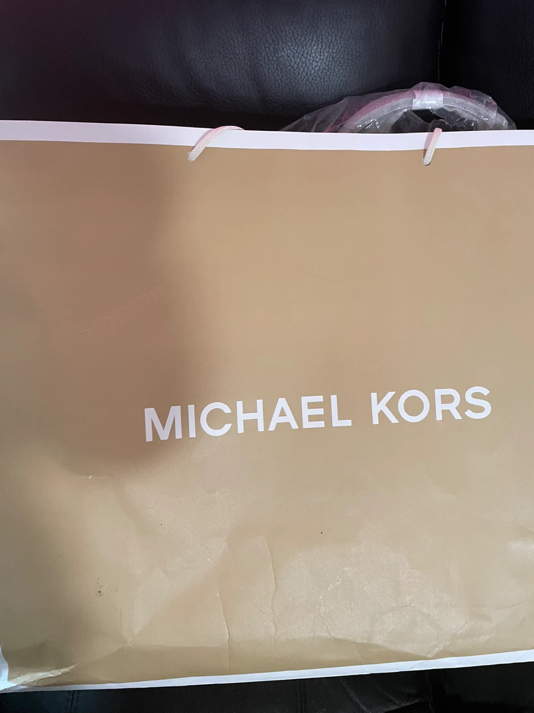 Michael Kors Tote Bag - Beige/Pink - photo 4