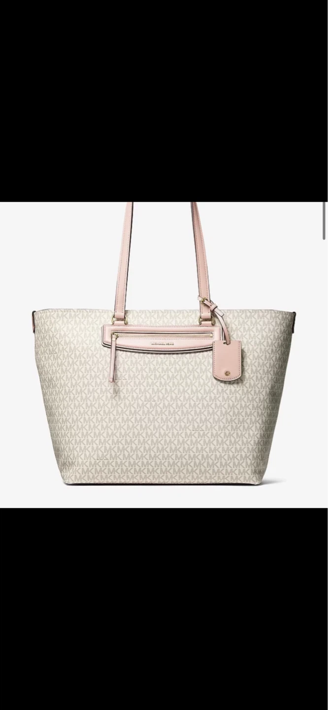 Michael Kors Tote Bag - Beige/Pink