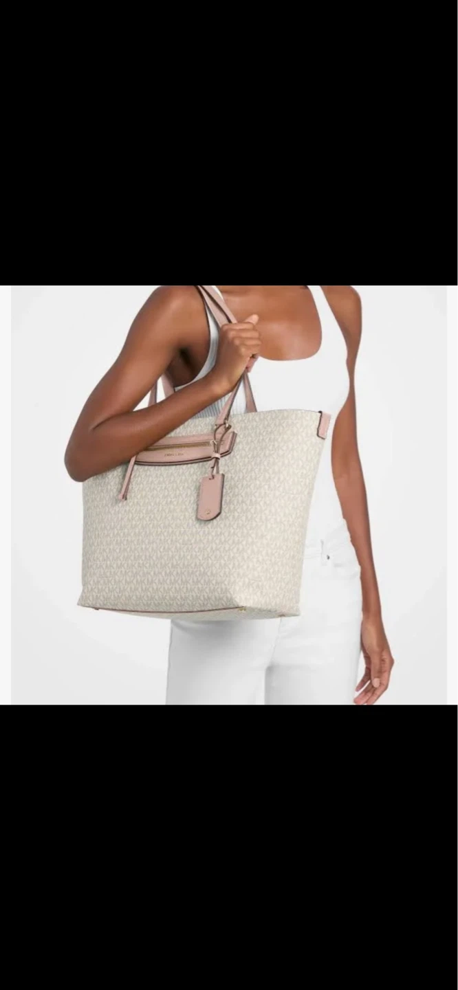 Michael Kors Tote Bag - Beige/Pink - photo 3