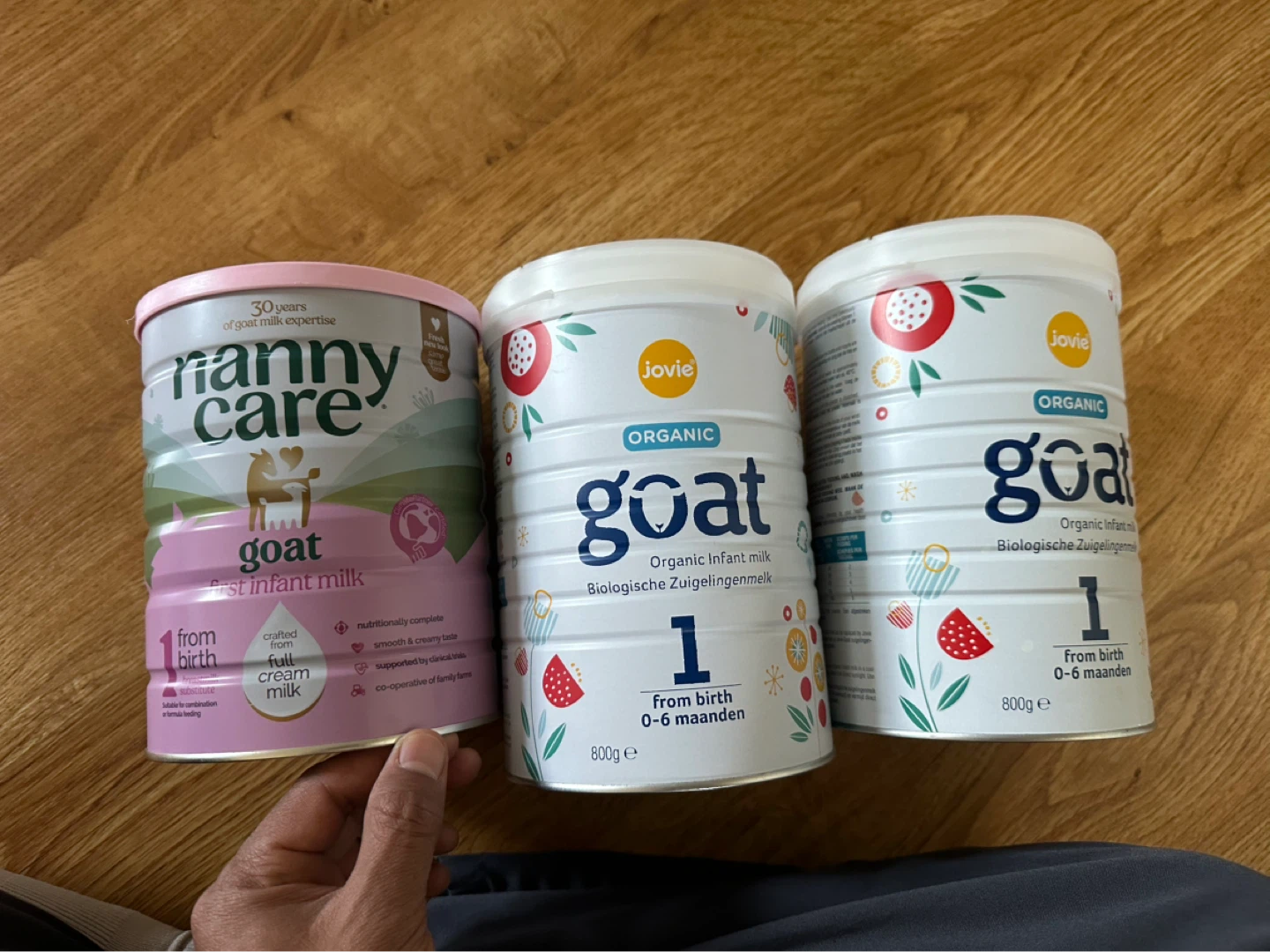 Nanny Care & Jovie Goat Organic Infant Milk