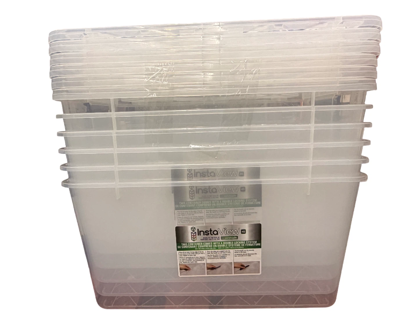 Greenmade InstaView Storage Containers (Set of 5)