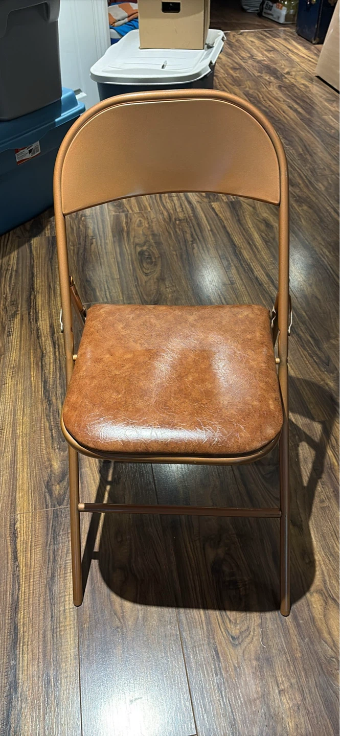 Brown Folding Chair