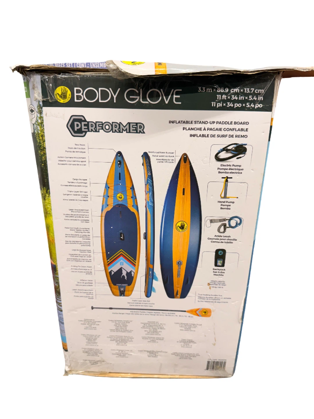 Body Glove Performer Inflatable Stand-Up Paddle Board