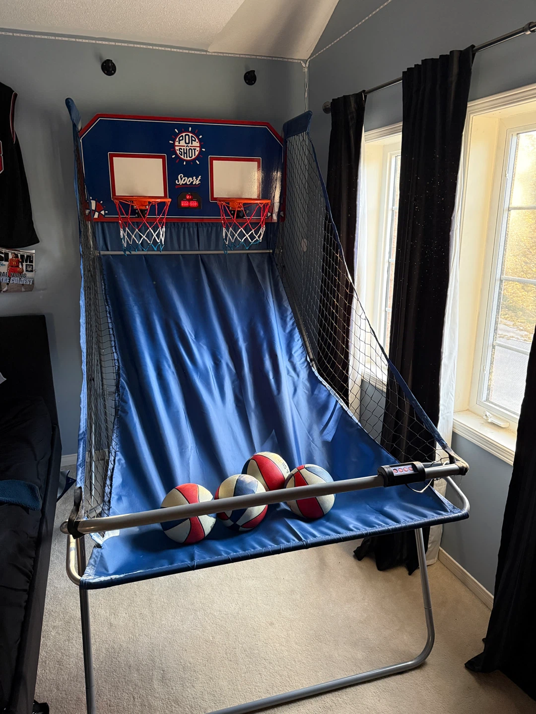 Pop-A-Shot Dual Shot Sport Basketball Game - photo 2