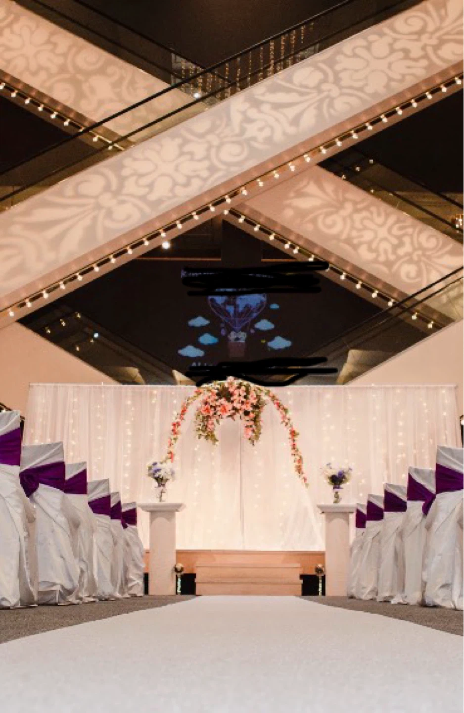Wedding Arch with Artificial Flowers - photo 4