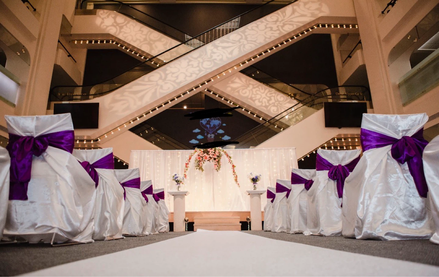 Wedding Arch with Artificial Flowers - photo 5