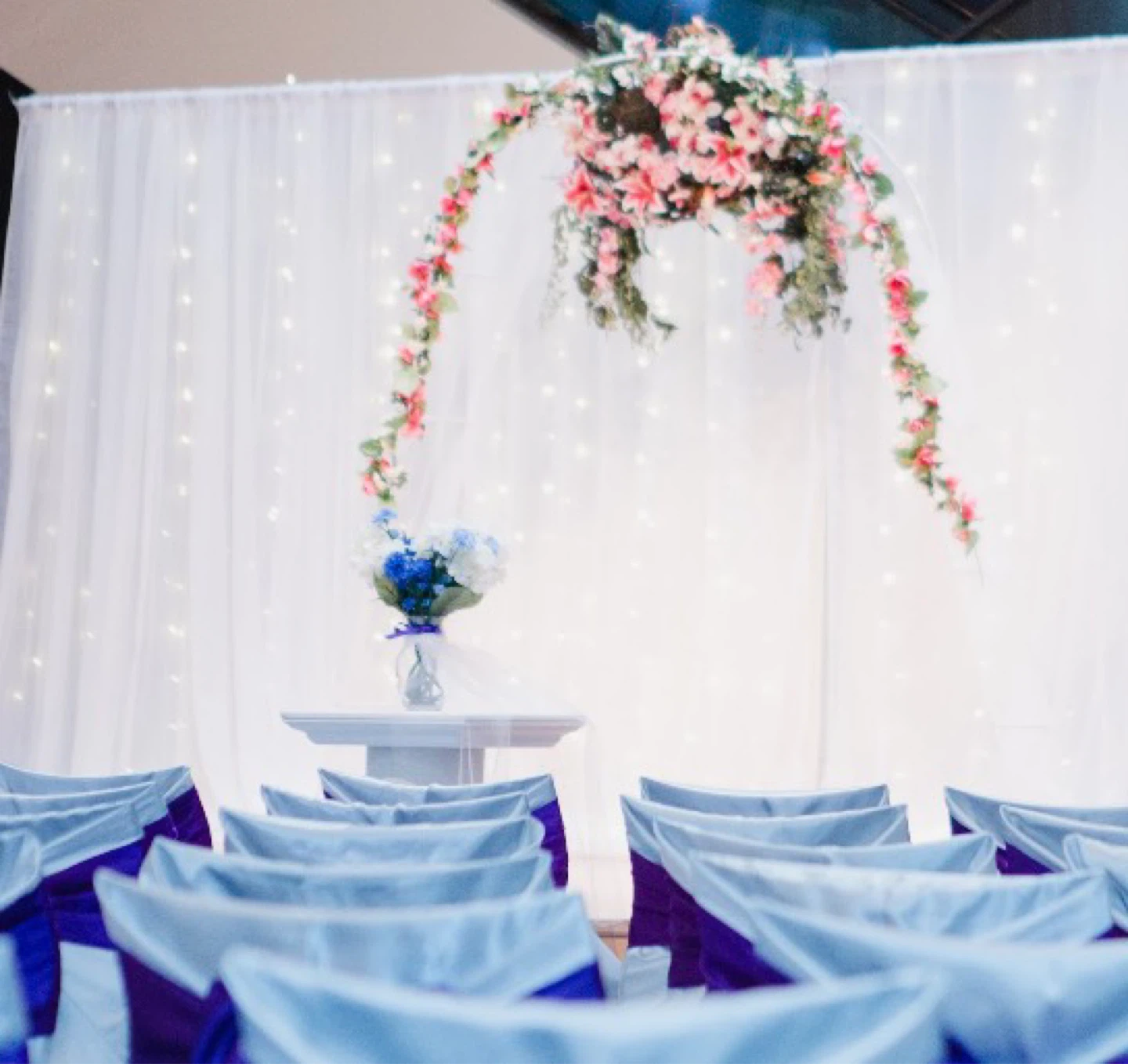 Wedding Arch with Artificial Flowers