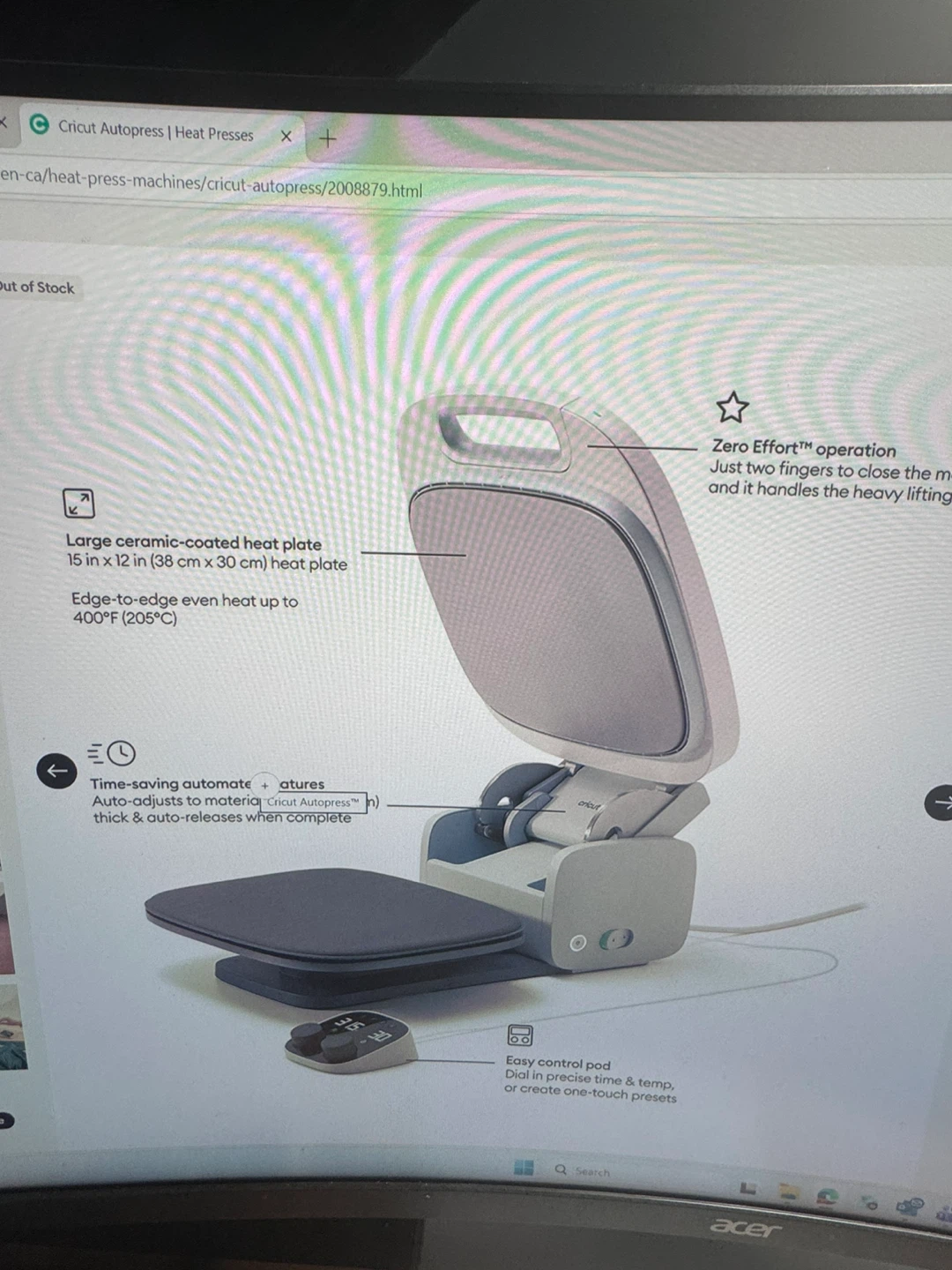 Cricut Autopress Heat Press