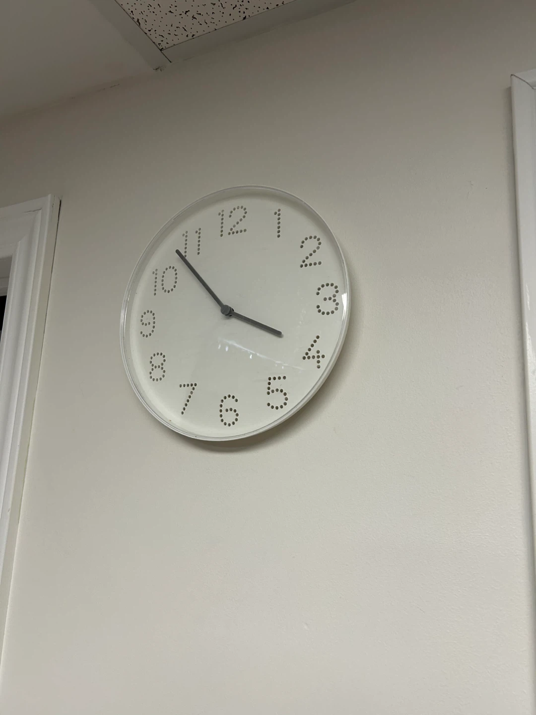 IKEA TRÖMMA Wall Clock White - photo 2